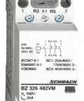 Contactor modular (2UH) 25A, 2ND+2NÎ, 24Vca&cc