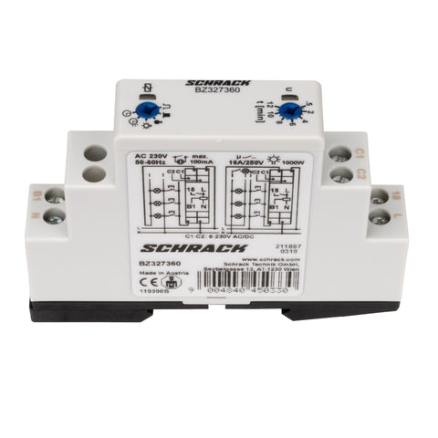 Automat scară electronic com. impuls VOWA-PLUS 1-12min, 16A