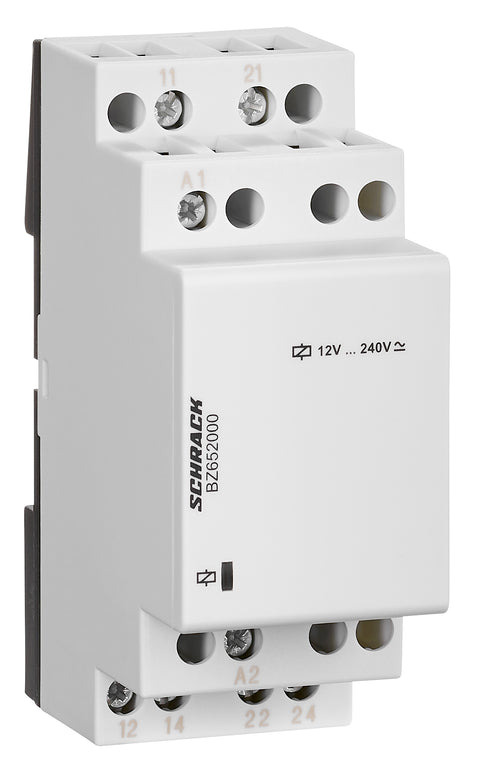 Releu de serviciu modular 12-240VAC/DC, 2CC, 2UH