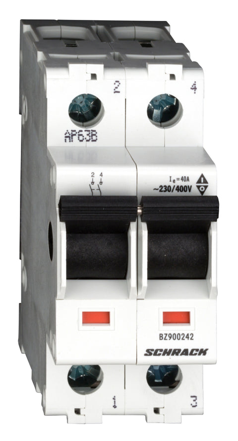 Comutator principal modular 40A/2P