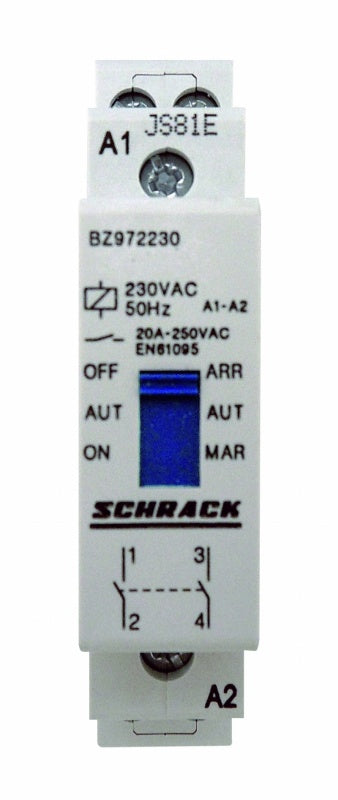 Contactor de preselecţie 20A, 2ND, 230 VAC