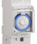 Releu de timp analogic 2 module, cu rezervă de putere