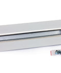 Suport 19“ pt. aparataj modular, cu pl. decupat, 3U, RAL7035
