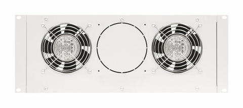 Unitate cu 2 ventilatoare 19" cu termostat