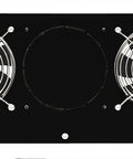Unitate cu 2 ventilatoare și termostat, 19", 4U, RAL9005