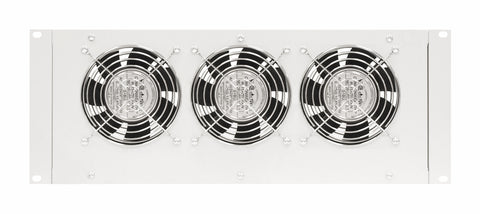 Unitate cu 3 ventilatoare 19" cu termostat