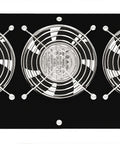 Unitate cu 3 ventilatoare și termostat, 19", 4U, RAL9005