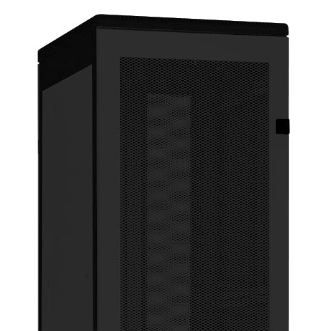 Uşă perforata ngr 80% pt DS/DST/DSS(IP20) 42U 800mm