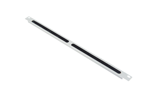 Perie intrare cablu, 19”, 0.5U, RAL7035
