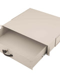 Sertar tastatură și mouse, 19”, 2U, D=400, RAL7035