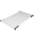 Tavă fixă 19”, 1U, 50kg sarcină, D=720, fixare 4 puncte