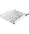 Tavă fixă, 2U, sarcină 50 Kg, D=550mm, fixare în 4 puncte