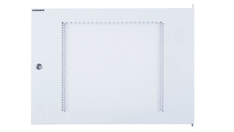 Ușă metal perf. pentru DTWA 9U, W=600, RAL7035