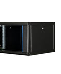 Dulap de perete DTW, 7U H=423 x W=600 x D=600, 19", negru