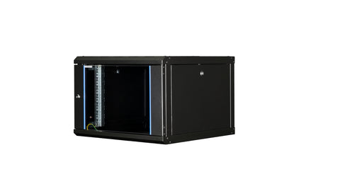 Dulap de perete DTW, 7U H=423 x W=600 x D=600, 19", negru