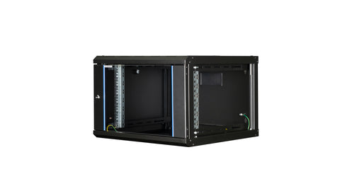 Dulap de perete DTW, 7U H=423 x W=600 x D=600, 19", negru