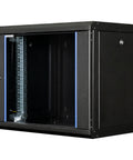 Dulap de perete DTW, 9U H=512 x W=600 x D=450, 19", negru
