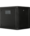 Dulap de perete DTW, 9U H=512 x W=600 x D=450, 19", negru