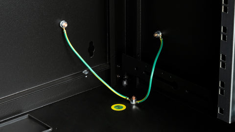 Dulap de perete DTW, 9U H=512 x W=600 x D=450, 19", negru