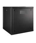 Dulap de perete DTW, 12U H=646 x W=600 x D=600, 19", negru