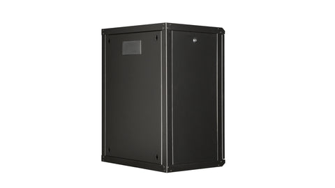 Dulap de perete DTW, 16U H=824 x W=600 x D=450, 19", negru