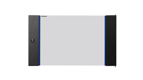 Ușă sticlă pentru DTWB 7U, W=600, RAL9005, negru