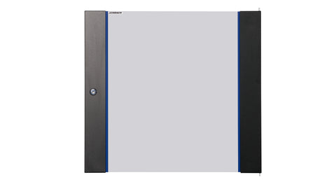 Ușă sticlă pentru DTWB 12U, W=600, RAL9005, negru