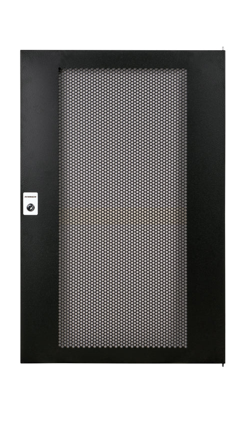 Ușă metal perf. pentru DTWB 20U, W=600, RAL9005, negru