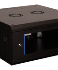 Dulap de perete DTWH, 4U H=290 x W=600 x D=600, 19" ngr