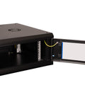 Dulap de perete DTWH, 4U H=290 x W=600 x D=600, 19" ngr