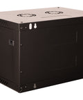 Dulap de perete DTWH, 6U H=378 x W=600 x D=450, 19" ngr