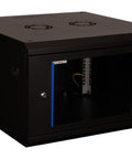 Dulap de perete DTWH, 6U H=378 x W=600 x D=600, 19" ngr