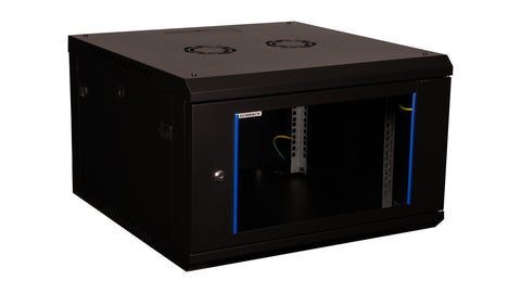 Dulap de perete DTWH, 6U H=378 x W=600 x D=600, 19" ngr