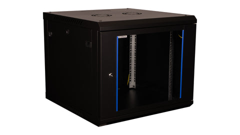 Dulap de perete DTWH, 9U H=512 x W=600 x D=600, 19" ngr