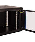 Dulap de perete DTWH, 9U H=512 x W=600 x D=600, 19" ngr
