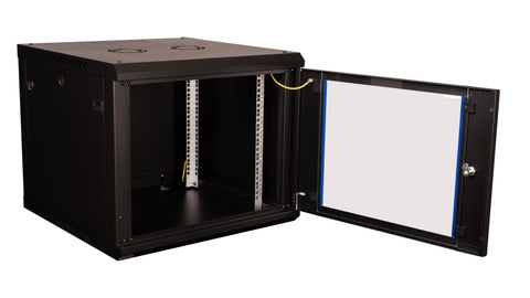 Dulap de perete DTWH, 9U H=512 x W=600 x D=600, 19" ngr