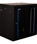 Dulap de perete DTWH, 12U H=646 x W=600 x D=450, 19" ngr