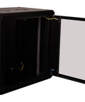 Dulap de perete DTWH, 12U H=646 x W=600 x D=450, 19" ngr