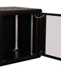 Dulap de perete DTWH, 12U H=646 x W=600 x D=600, 19" ngr