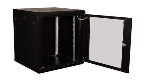 Dulap de perete DTWH, 12U H=646 x W=600 x D=600, 19" ngr