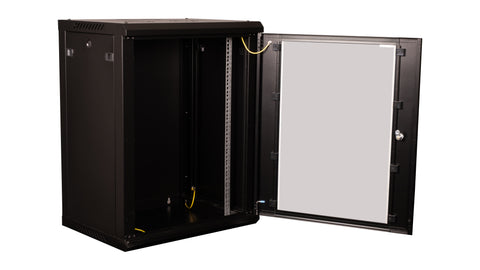 Dulap de perete DTWH, 15U H=779 x W=600 x D=450, 19" ngr