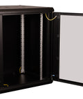 Dulap de perete DTWH, 15U H=779 x W=600 x D=600, 19" ngr