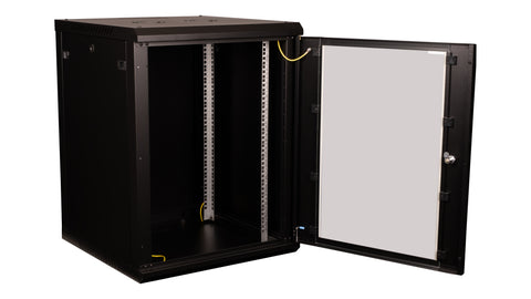 Dulap de perete DTWH, 15U H=779 x W=600 x D=600, 19" ngr