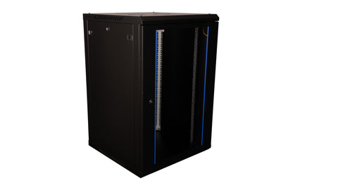 Dulap de perete DTWH, 18U H=912 x W=600 x D=600, 19" ngr