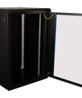 Dulap de perete DTWH, 18U H=912 x W=600 x D=600, 19" ngr