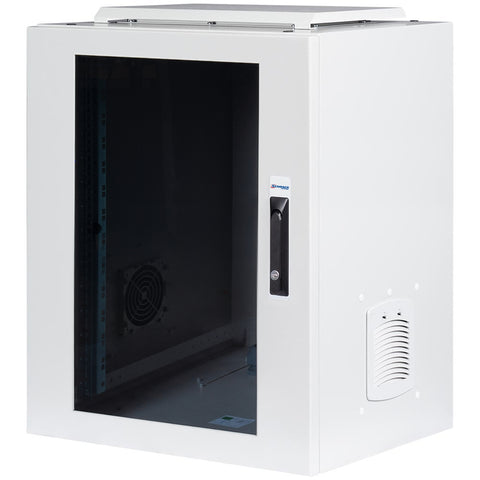 Dulap de perete usa sticla,IP55 Indoor,H841 W600 D450,19"16U
