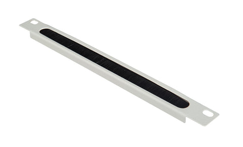 Perie intrare cabluri 10", 0,5U, RAL7035