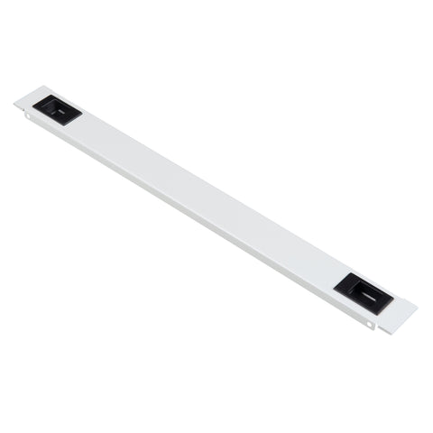 Panou orb 19", cu click, 1U, RAL7035
