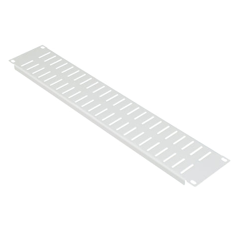 Panou orb 19", cu șurub, 2U, RAL7035, ventilat