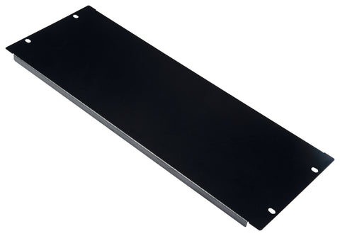 Panou orb 19", cu șurub, 4U, negru RAL 9005